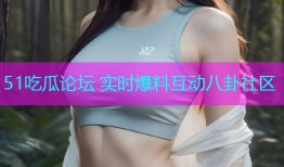 51吃瓜论坛 实时爆料互动八卦社区