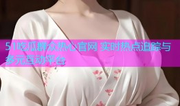 51吃瓜群众热心官网 实时热点追踪与多元互动平台