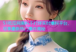 51吃瓜网黑料不打烊实时爆料平台，尽享最新热门事件揭秘