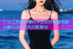 51吃瓜网黑料爆料平台实时揭露明星内幕互动吃瓜热点聚集地