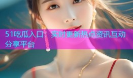 51吃瓜入口：实时更新热点资讯互动分享平台