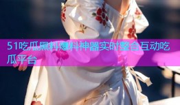 51吃瓜黑料爆料神器实时整合互动吃瓜平台