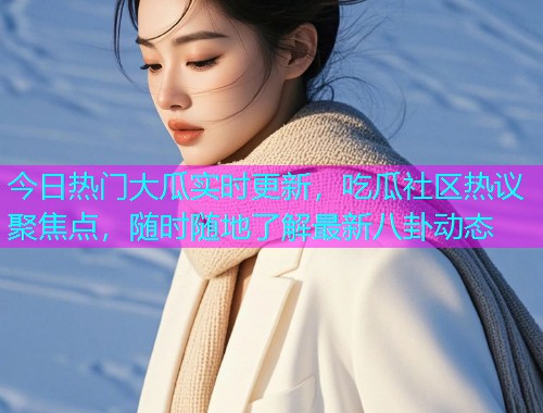 今日热门大瓜实时更新，吃瓜社区热议聚焦点，随时随地了解最新八卦动态