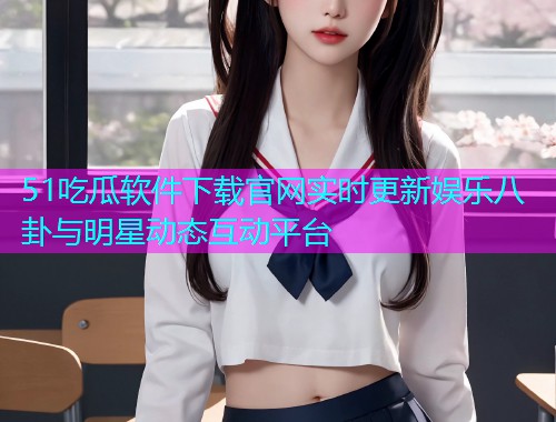 51吃瓜软件下载官网实时更新娱乐八卦与明星动态互动平台